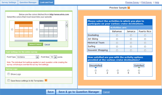Match Template to Website