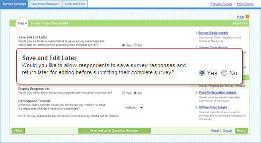 Save Survey