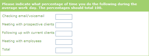 Numeric Allocation