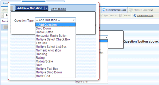 Survey Question Types